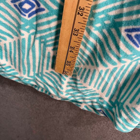 Stan Herman Whisper Tenry Mosaic Ripples Zip Lounger Bermuda Sea Size Large - Picture 4 of 7